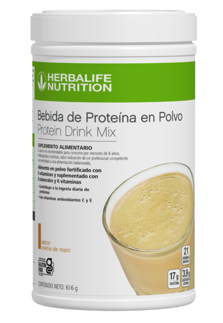Proteina de Crema de maní Herbalife en Chile